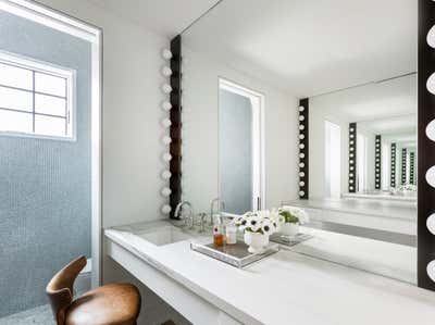  Eclectic Office Bathroom. Soefer Photography Studio by Nest Design Group.