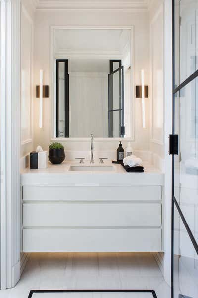  French Bathroom. Bower Penthouse by KES Studio.