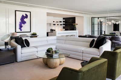  French Living Room. Bower Penthouse by KES Studio.