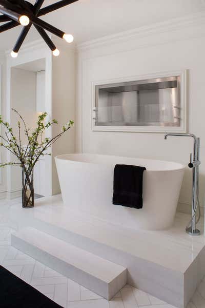  French Bathroom. Bower Penthouse by KES Studio.