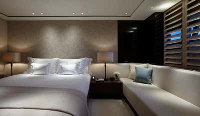 Contemporary Transportation Bedroom. Sailing Yacht Twizzle by Todhunter Earle Interiors.