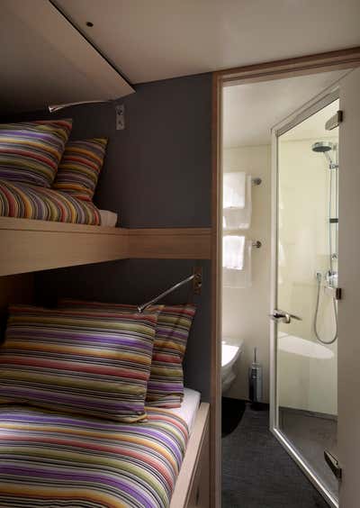  Contemporary Transportation Bedroom. Sailing Yacht Twizzle by Todhunter Earle Interiors.