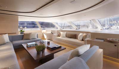  Contemporary Transportation Living Room. Sailing Yacht Twizzle by Todhunter Earle Interiors.