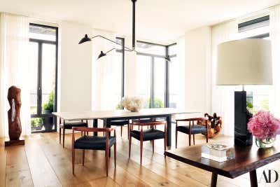  Contemporary Apartment Dining Room. Kors Residence by Studio Panduro.