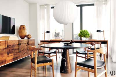  Contemporary Apartment Dining Room. Kors Residence by Studio Panduro.