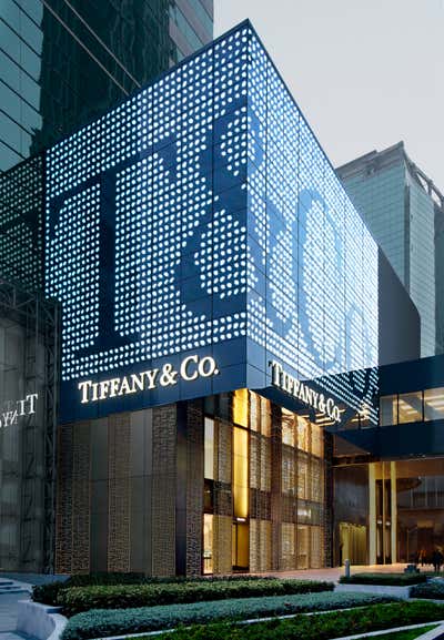  Contemporary Retail Exterior. Tiffany Shanghai by Studio Panduro.