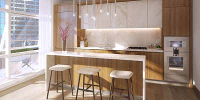  Contemporary Apartment Kitchen. 1 Seaport by Studio Panduro.