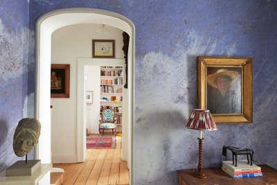 Bohemian Entry and Hall. North London Home  by Rachel Chudley.