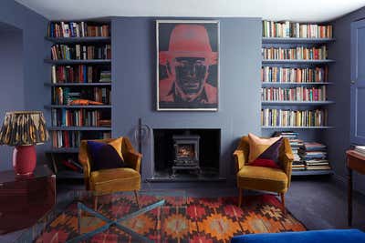  Maximalist Family Home Living Room. North London Home  by Rachel Chudley.