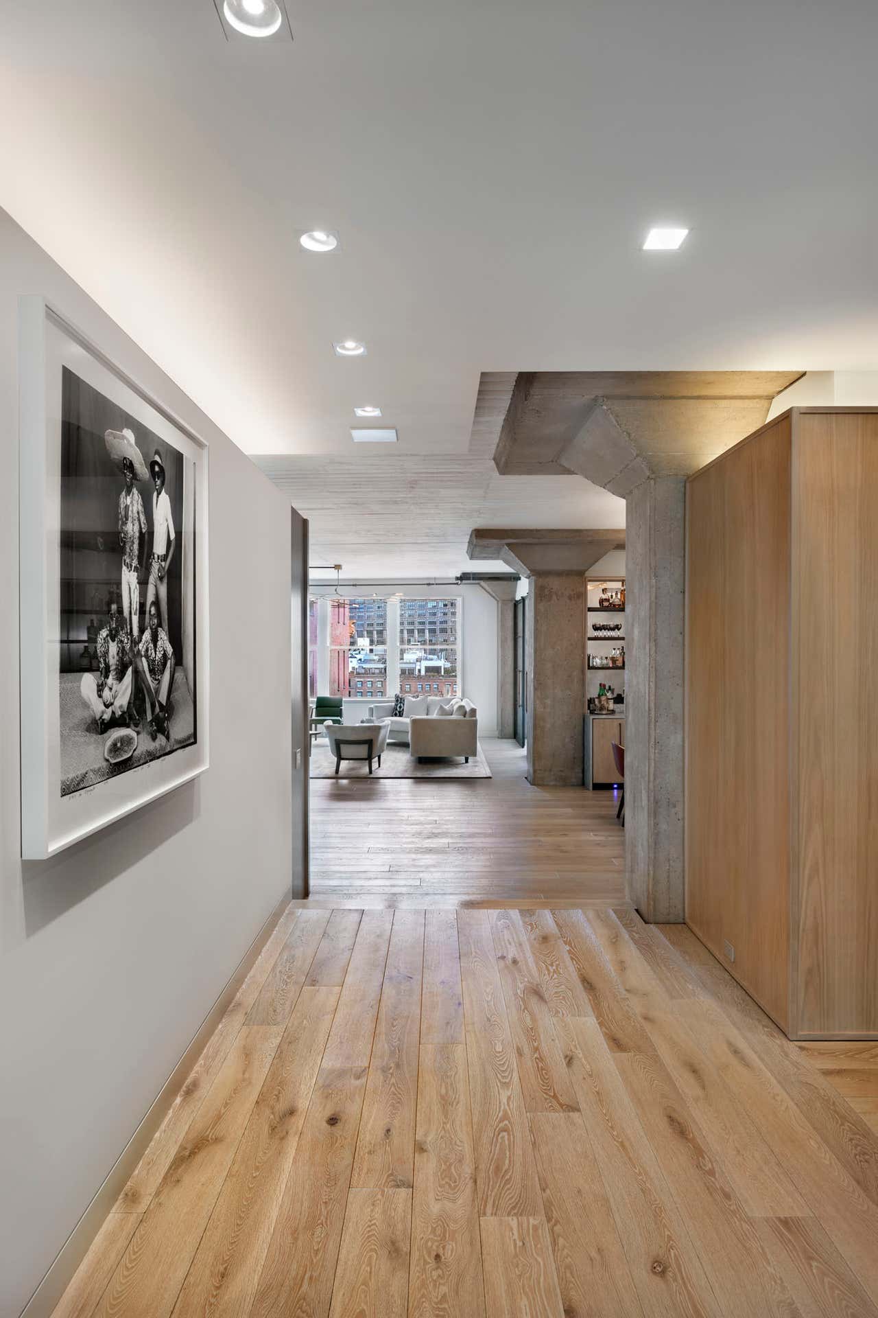 N. Moore Loft - Entry by DHD Architecture & Interior Design | 1stDibs