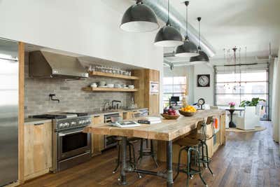  Rustic Industrial Bachelor Pad Kitchen. Marine Loft by SUBU Design Architecture.
