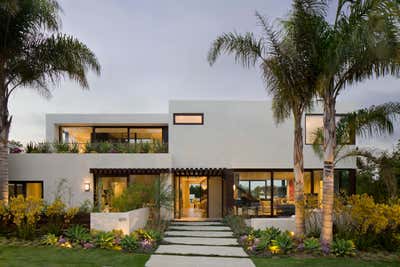  Modern Family Home Exterior. Manhattan Beach Residence by SUBU Design Architecture.
