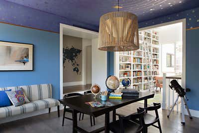  Modern Family Home Office and Study. Palisades Residence by SUBU Design Architecture.