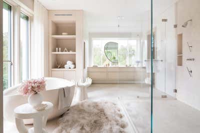  Contemporary Vacation Home Bathroom. East End Summer Home   by Kelly Behun | STUDIO.
