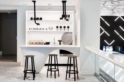  Contemporary Vacation Home Bar and Game Room. East End Summer Home   by Kelly Behun | STUDIO.