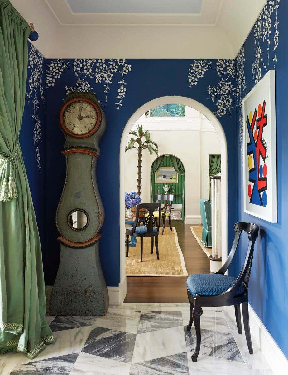 Eclectic Entry and Hall