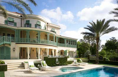  British Colonial Exterior. Florida Resort House by Brockschmidt & Coleman LLC.