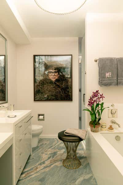  Contemporary Apartment Bathroom. Flatiron District Loft by Brockschmidt & Coleman LLC.