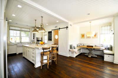  Coastal Cottage Family Home Kitchen. West Coast Cape Cod by Lisa Queen Design.