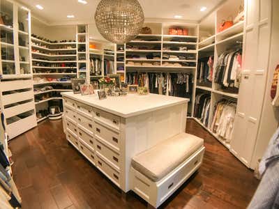  Modern Family Home Storage Room and Closet. Hidden Hills Glam by Lisa Queen Design.