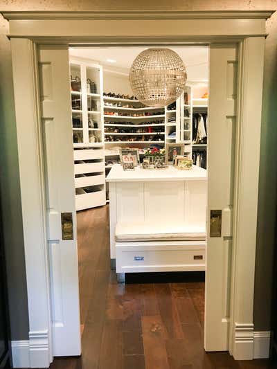  Modern Family Home Storage Room and Closet. Hidden Hills Glam by Lisa Queen Design.