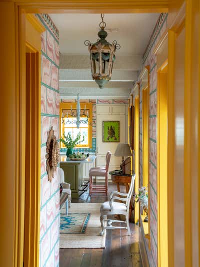 Traditional Vacation Home Entry and Hall. French Quarter Carriage House by Brockschmidt & Coleman LLC.