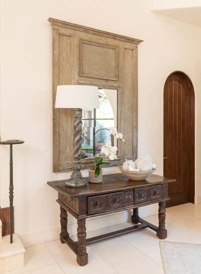  Transitional Family Home Entry and Hall. Barton Creek by Ginger Barber Interior Design.