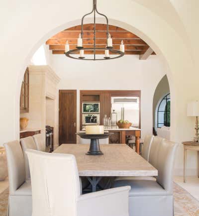  Transitional Family Home Dining Room. Barton Creek by Ginger Barber Interior Design.