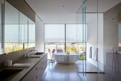  Contemporary Beach House Bathroom. Southampton Beach House by Damon Liss Design.