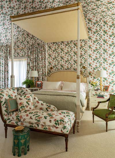  British Colonial Apartment Bedroom. Sutton Place Penthouse by Brockschmidt & Coleman LLC.