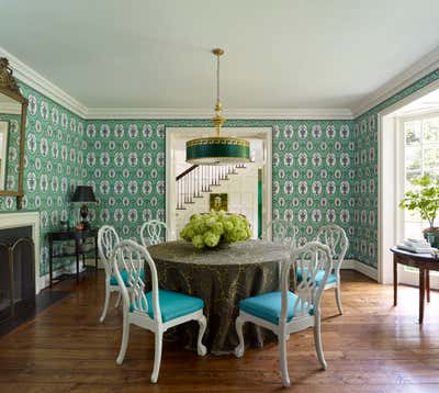  Traditional Country House Dining Room. Mountain Brook House by Brockschmidt & Coleman LLC.