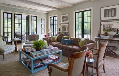  Traditional Country House Living Room. Mountain Brook House by Brockschmidt & Coleman LLC.