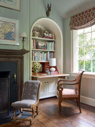 Traditional Country House Office and Study. Mountain Brook House by Brockschmidt & Coleman LLC.