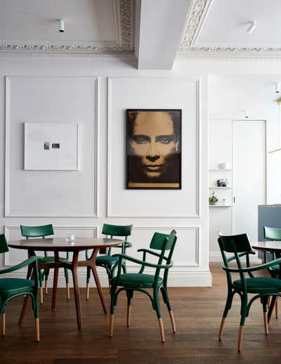  Contemporary Entertainment/Cultural Dining Room. AllBright by Suzy Hoodless.
