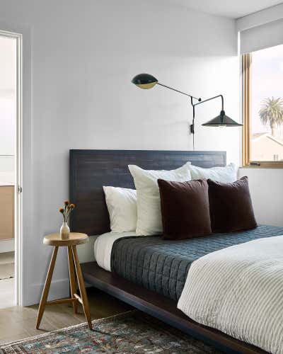 Modern Bachelor Pad Bedroom. Venice Beach by Proem Studio.