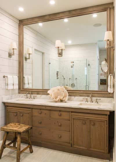  Beach Style Beach House Bathroom. Lafitte's Point by Ginger Barber Interior Design.