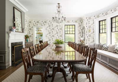  Traditional Family Home Dining Room. Amazing Transformation by Rosen Kelly Conway Architecture & Design.