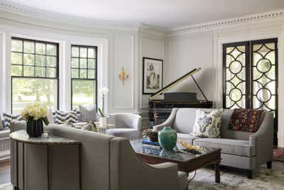  Traditional Family Home Living Room. Amazing Transformation by Rosen Kelly Conway Architecture & Design.
