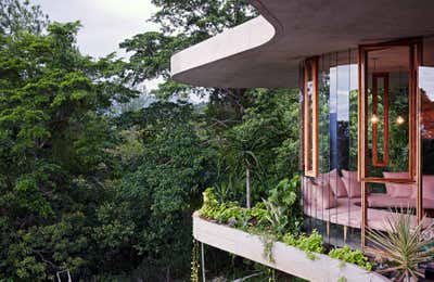  Tropical Family Home Exterior. Planchonella House by Jesse Bennett Studio.