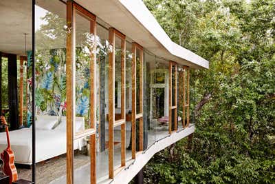  Tropical Family Home Exterior. Planchonella House by Jesse Bennett Studio.