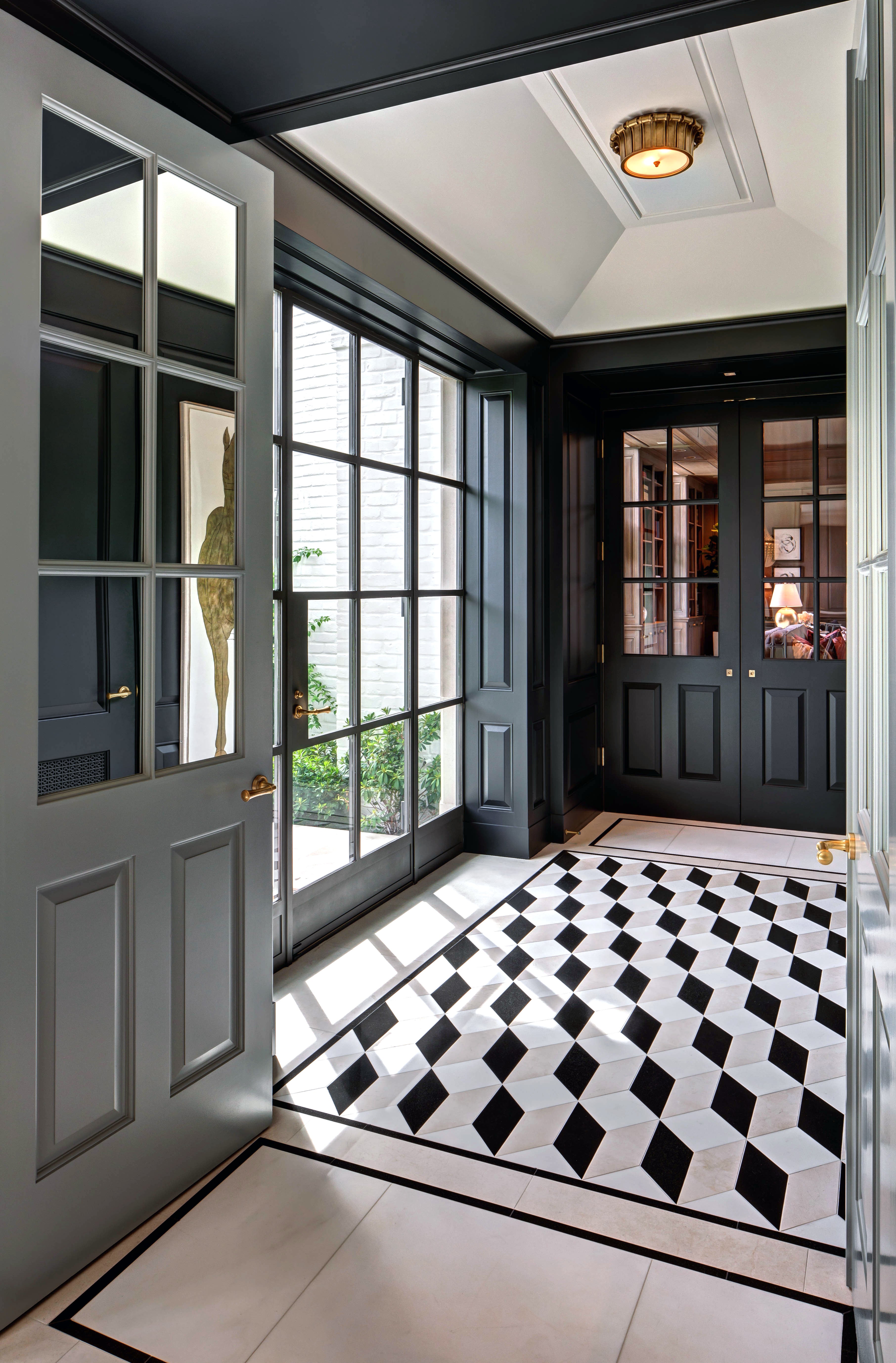 Transitional Entry and Hall