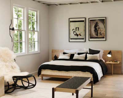  Minimalist Eclectic Retail Bedroom. The Apartment By The Line Los Angeles by Martha Mulholland Interior Design.