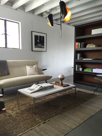  Modern Retail Office and Study. The Apartment By The Line Los Angeles by Martha Mulholland Interior Design.