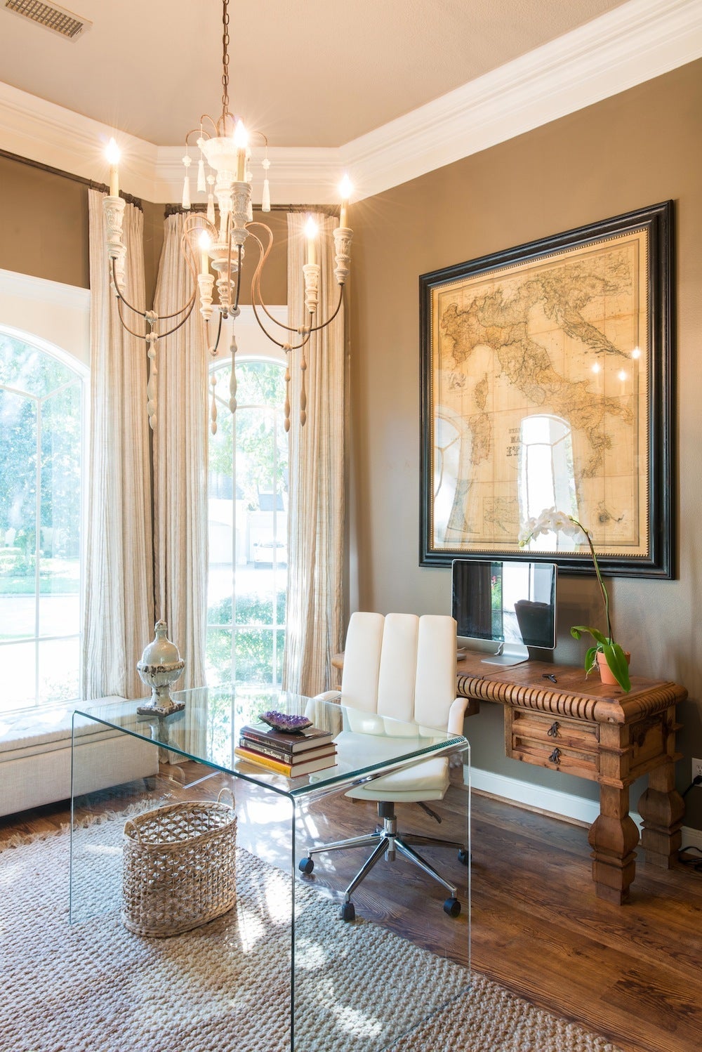 Eclectic Office and Study