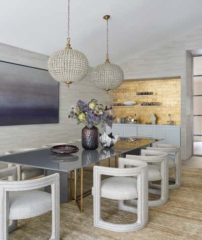  Contemporary Family Home Dining Room. Rye Residence by Daun Curry Design Studio.