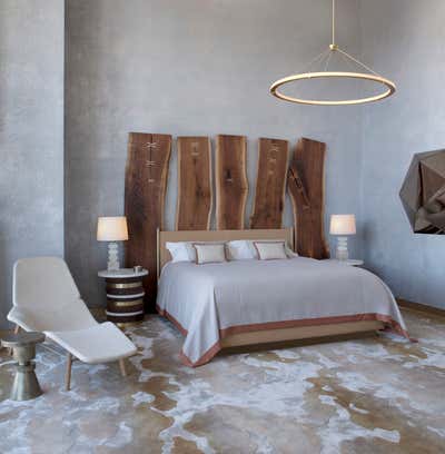  Contemporary Hotel Bedroom. Cosmopolitan of Las Vegas - Boulevard Penthouses by Daun Curry Design Studio.