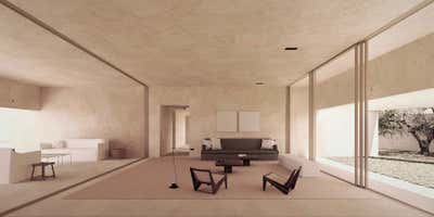  Mediterranean Living Room. Menorca by OOAA Arquitectura.