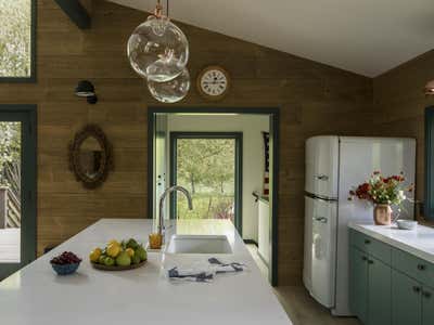  Western Organic Vacation Home Kitchen. Jackson by Reath Design.