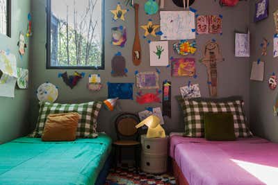  Modern Family Home Children's Room. Silverlake by Reath Design.