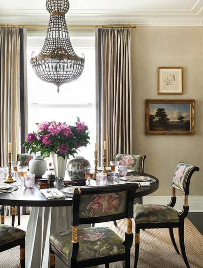  Eclectic Family Home Dining Room. Palmolive Building Condo by Summer Thornton Design .